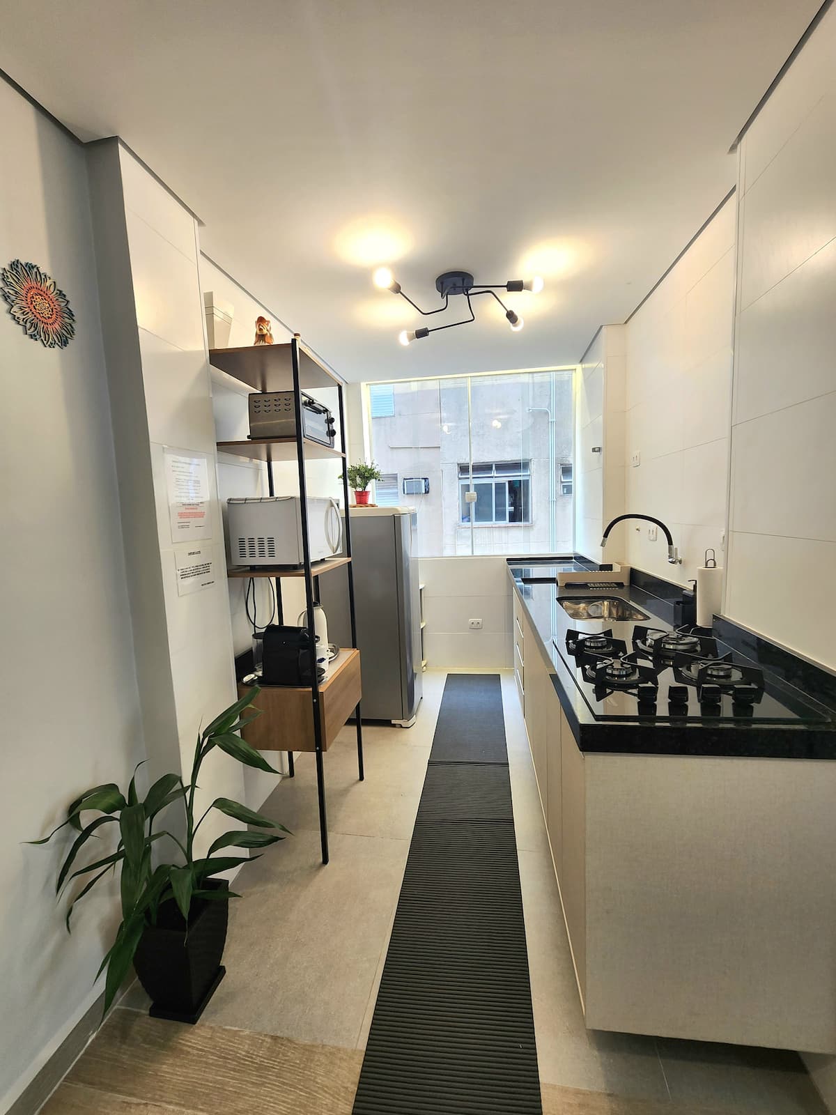 Ambiente interno do apartamento